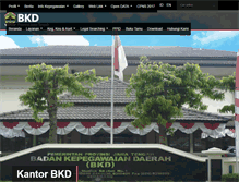 Tablet Screenshot of bkd.jatengprov.go.id