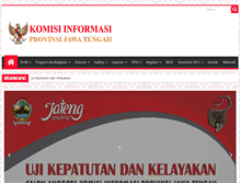 Tablet Screenshot of kipjateng.jatengprov.go.id